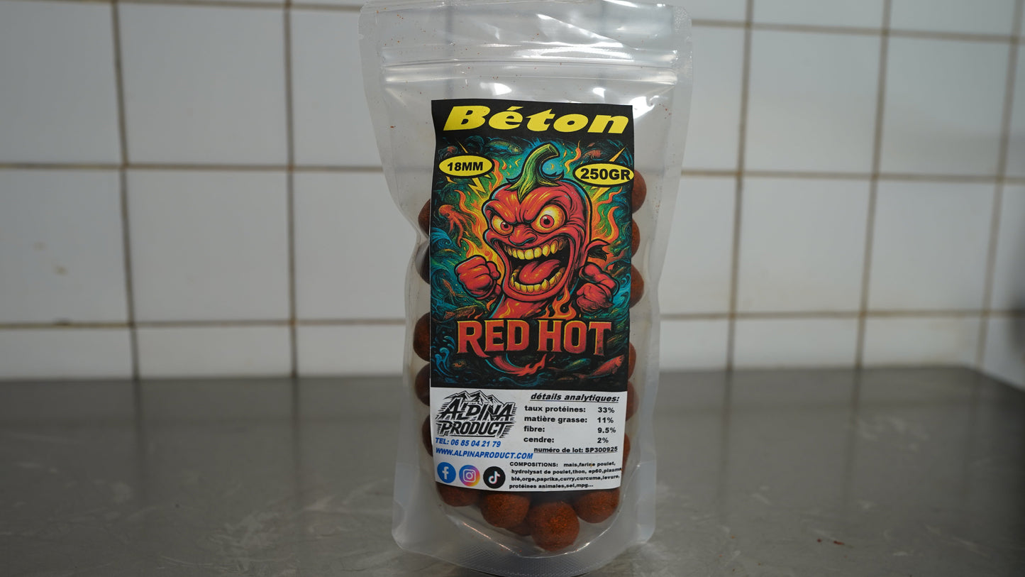 Béton RED-HOT