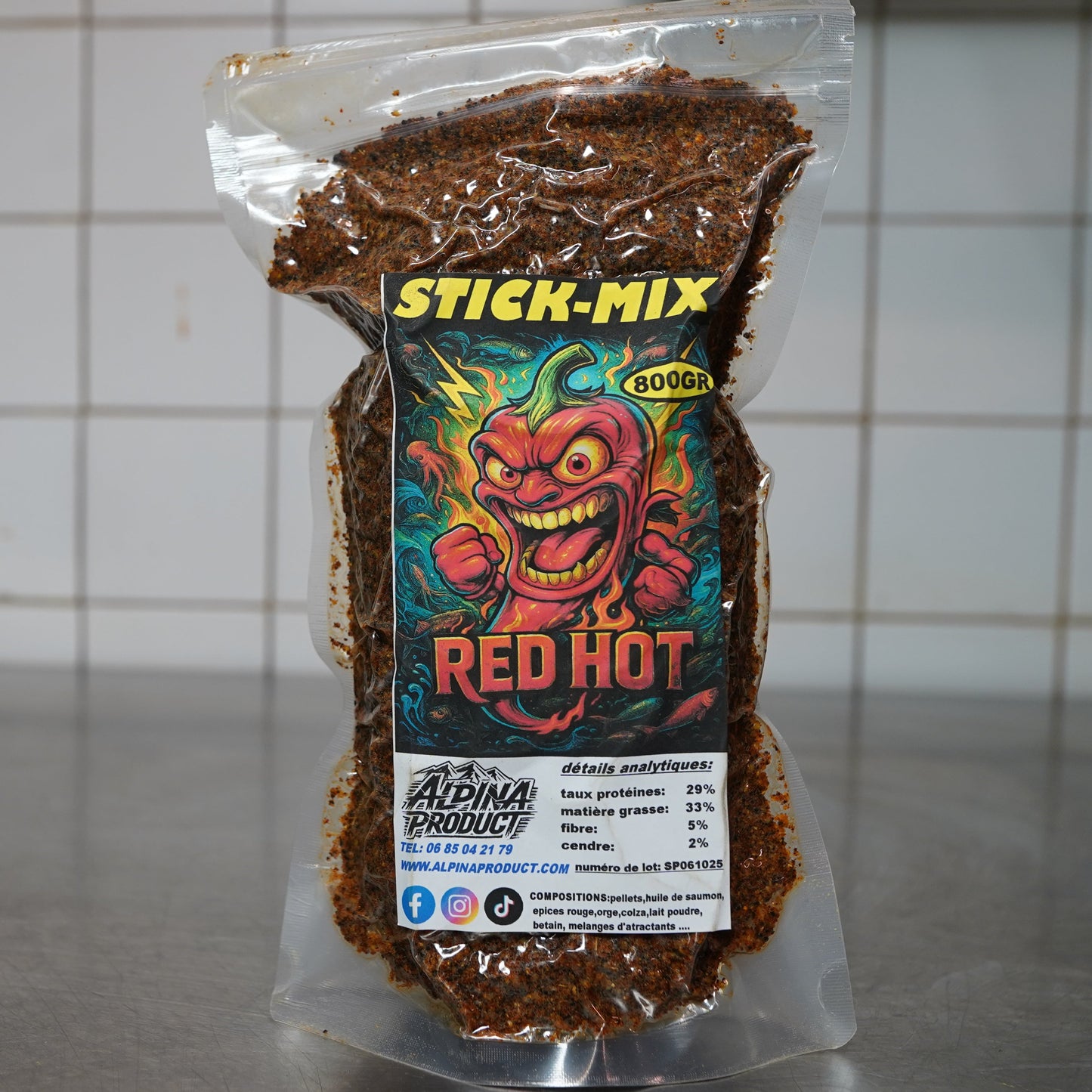 STICK MIX RED-HOT    Prêt à l’emploi